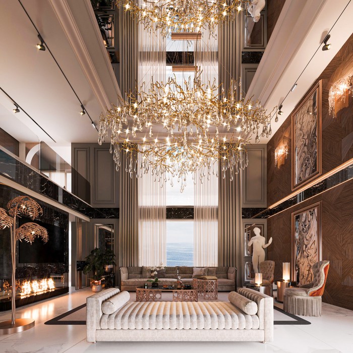 LUXURY LIVING ROOM on Behance LUXURY LIVING ROOM on Behance