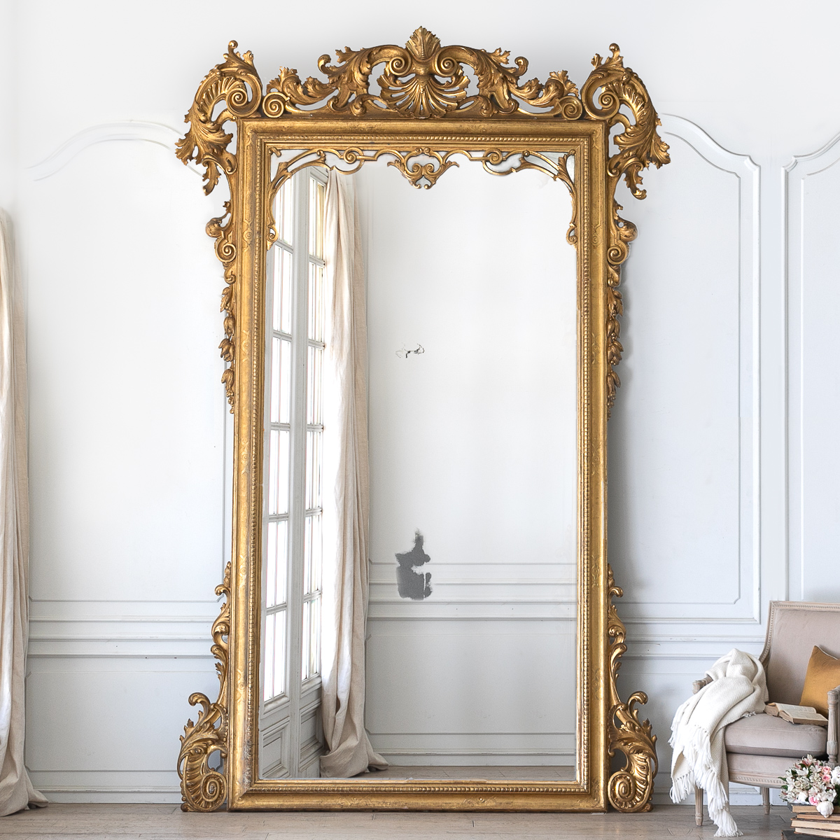 Vintage Standing Mirror Vintage Standing Mirror